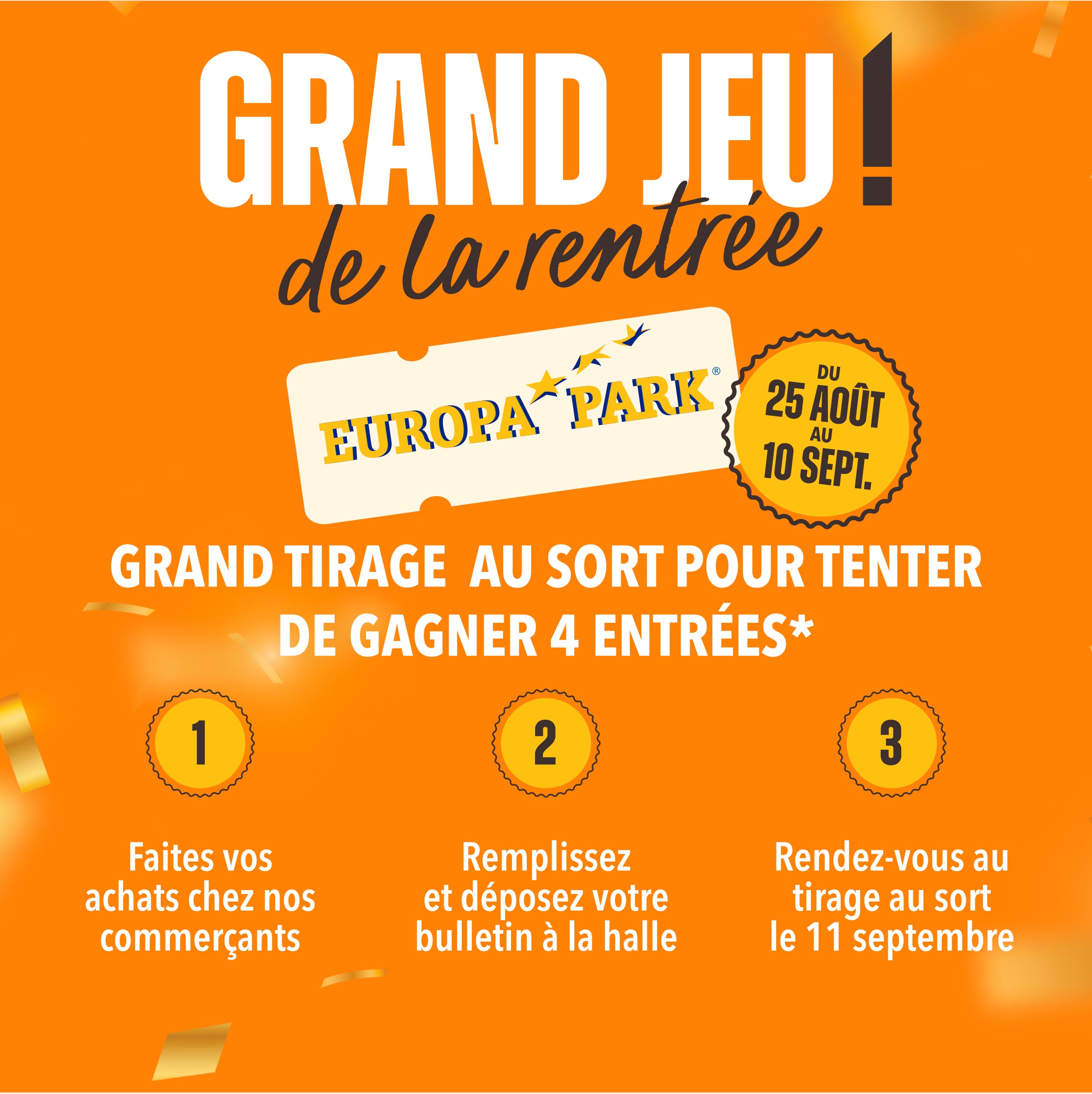 Grand jeu de la rentrée