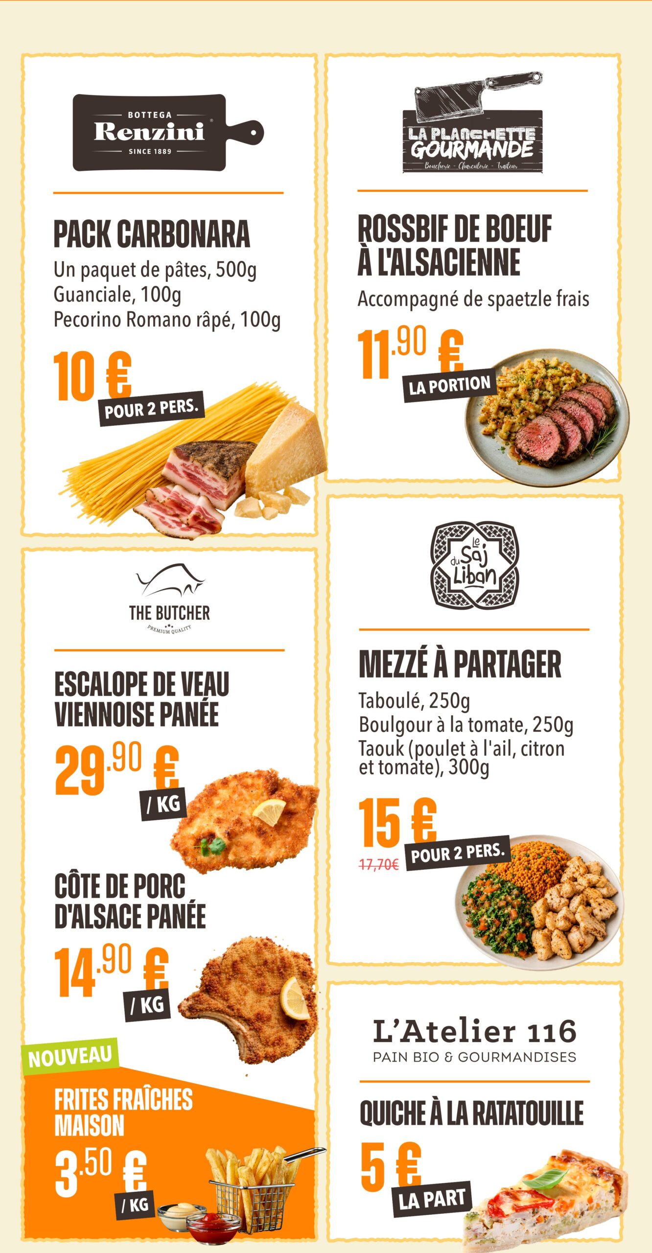 Nos produits commerçants